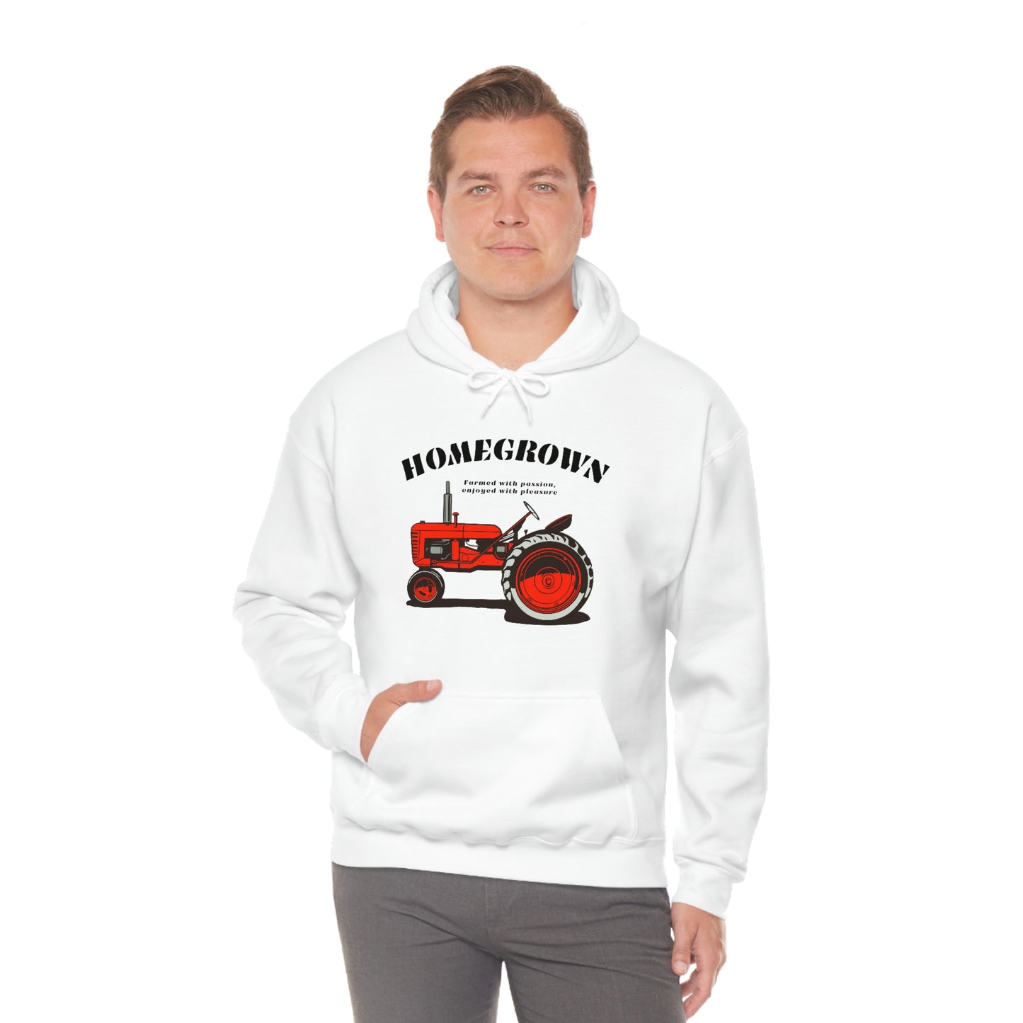 Unisex Heavy Blend™ Hooded Sweatshirt Farm Edition Passion