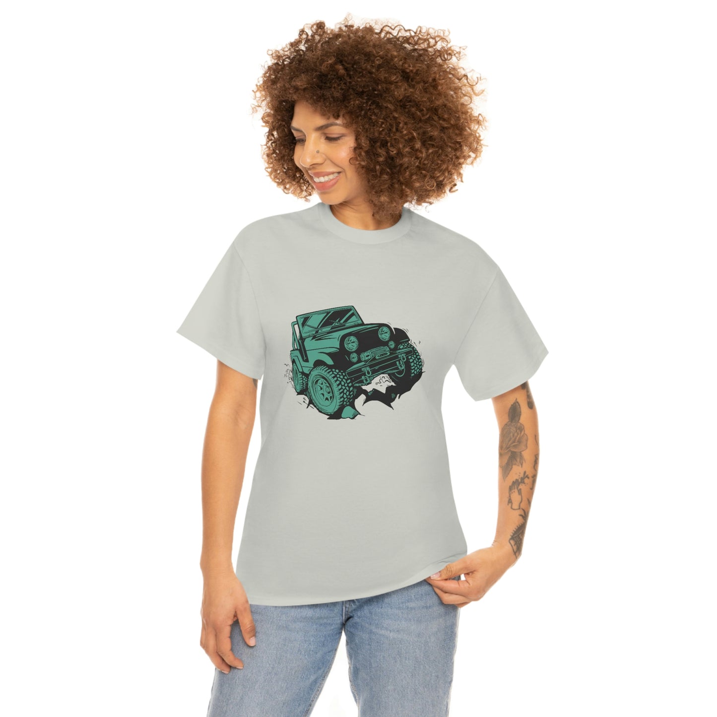 Unisex Heavy Cotton Tee Offroad Edition