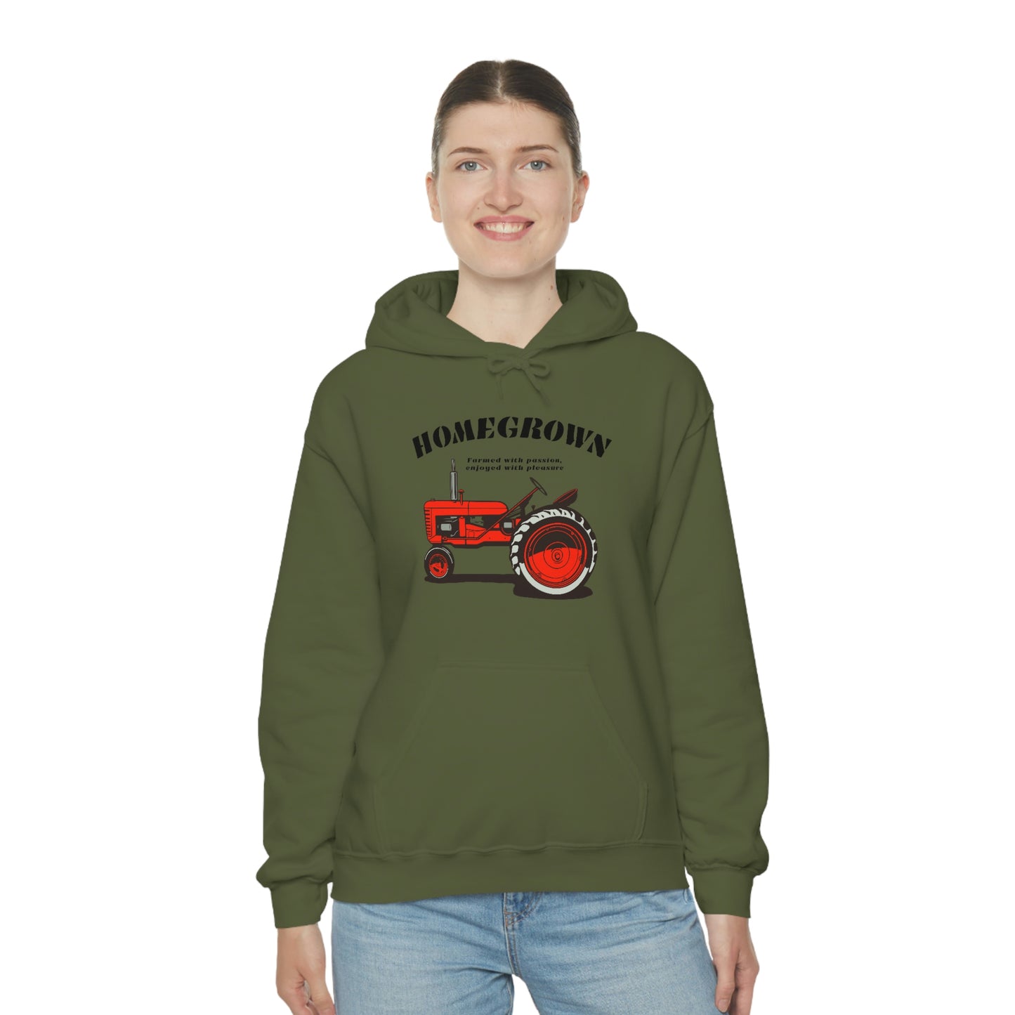 Unisex Heavy Blend™ Hooded Sweatshirt Farm Edition Passion