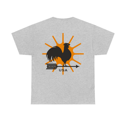 Unisex Heavy Cotton Tee - Farm Edition Rooster