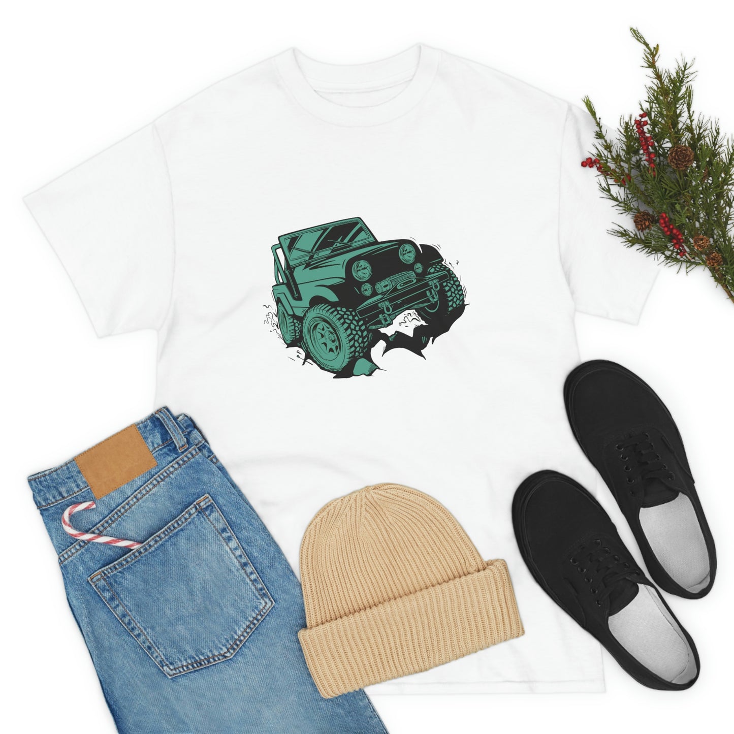 Unisex Heavy Cotton Tee Offroad Edition