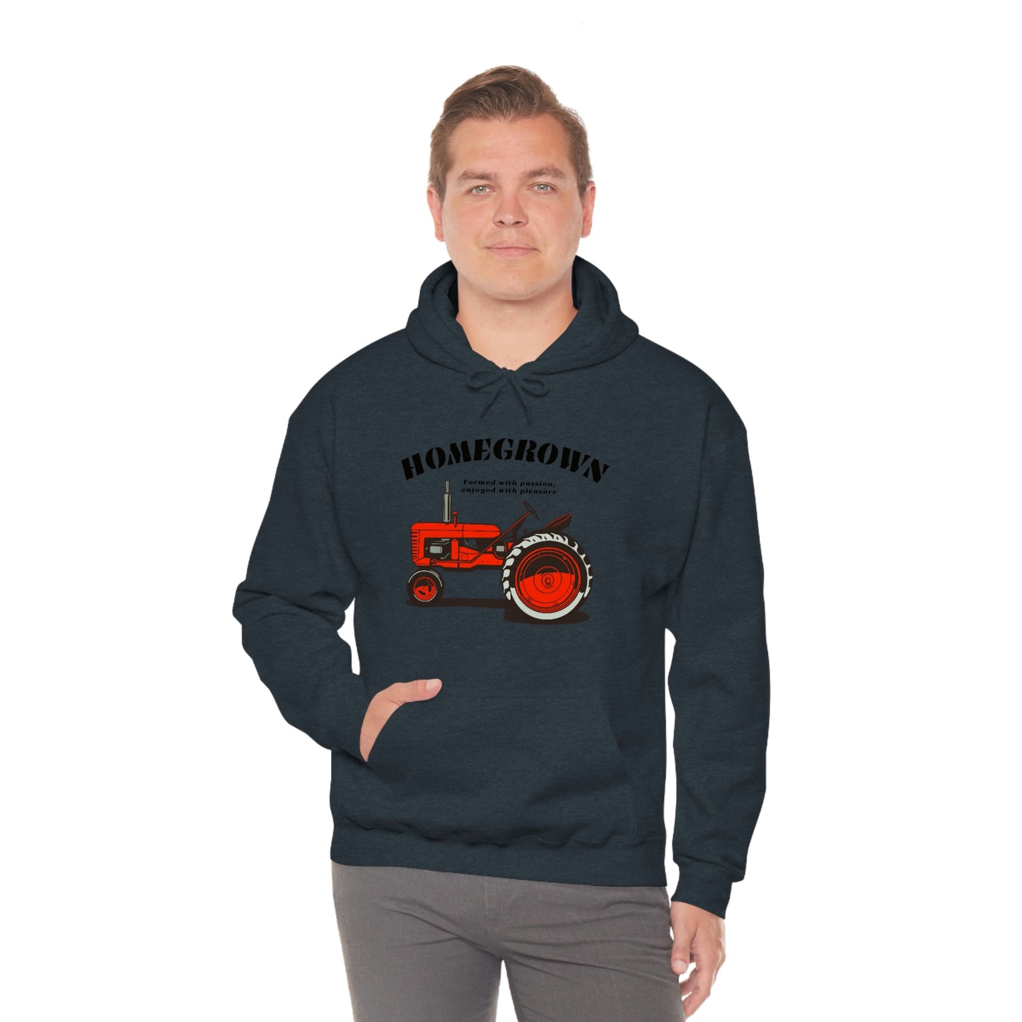 Unisex Heavy Blend™ Hooded Sweatshirt Farm Edition Passion