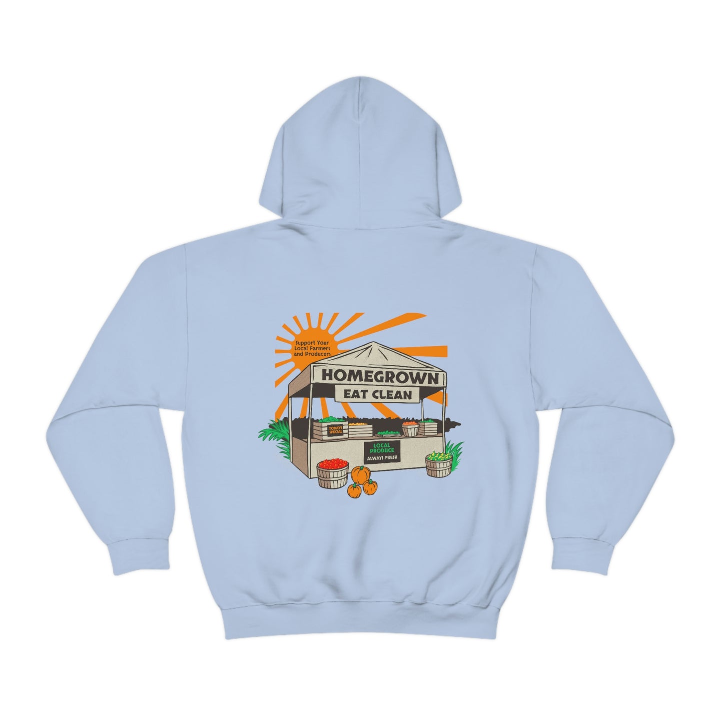 Unisex Heavy Blend™ Hooded Sweatshirt Farm Edition Support