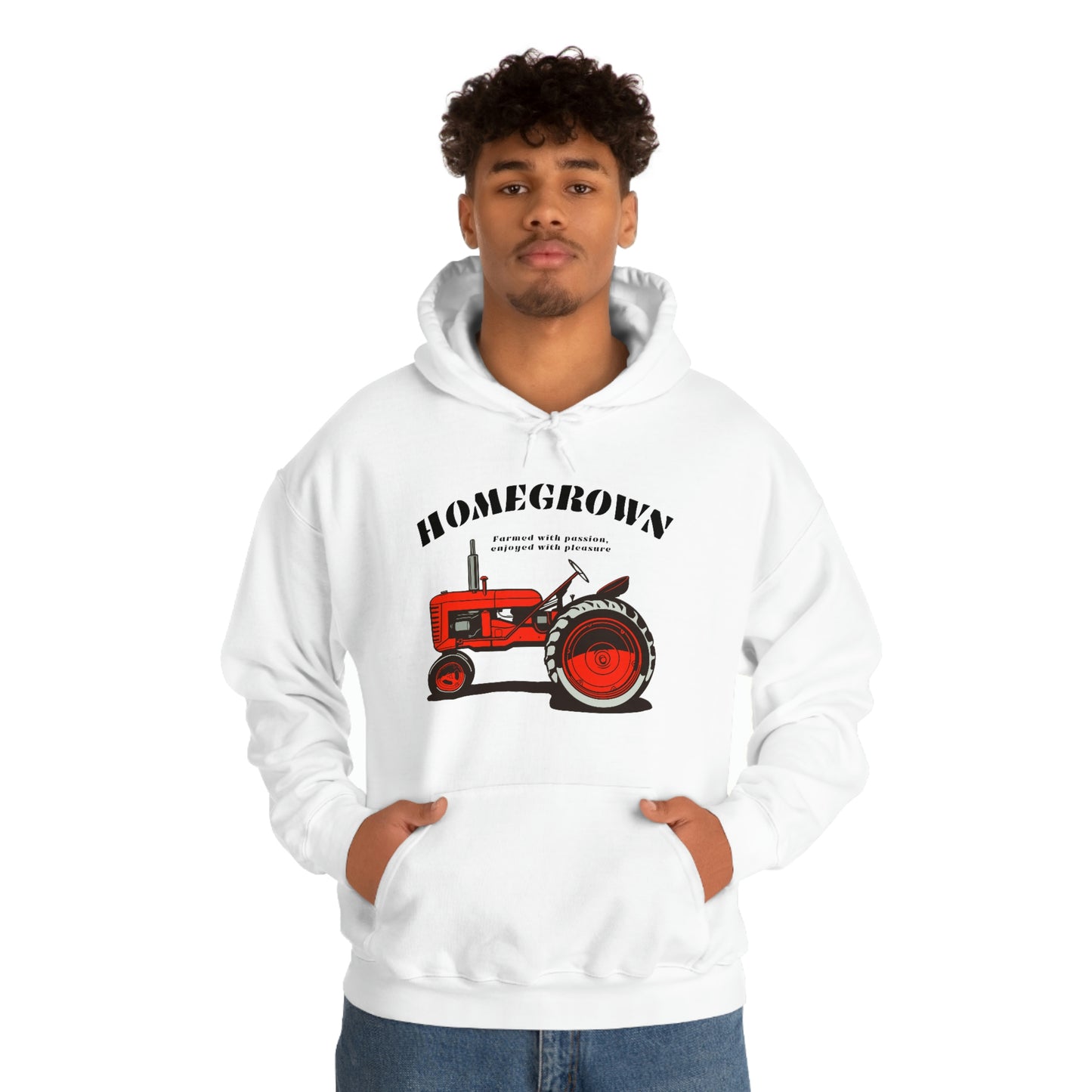 Unisex Heavy Blend™ Hooded Sweatshirt Farm Edition Passion