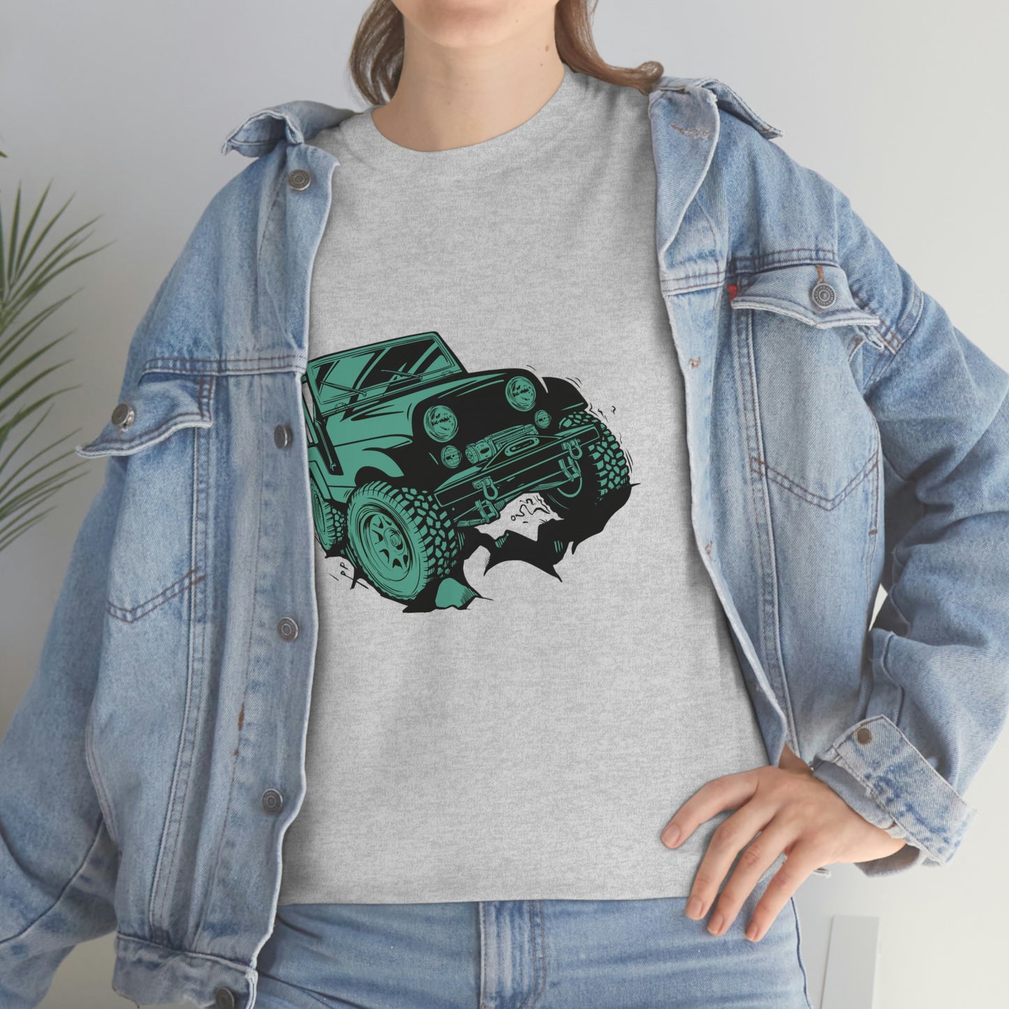 Unisex Heavy Cotton Tee Offroad Edition