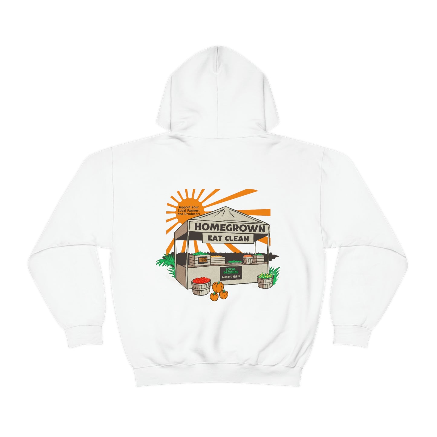 Unisex Heavy Blend™ Hooded Sweatshirt Farm Edition Support