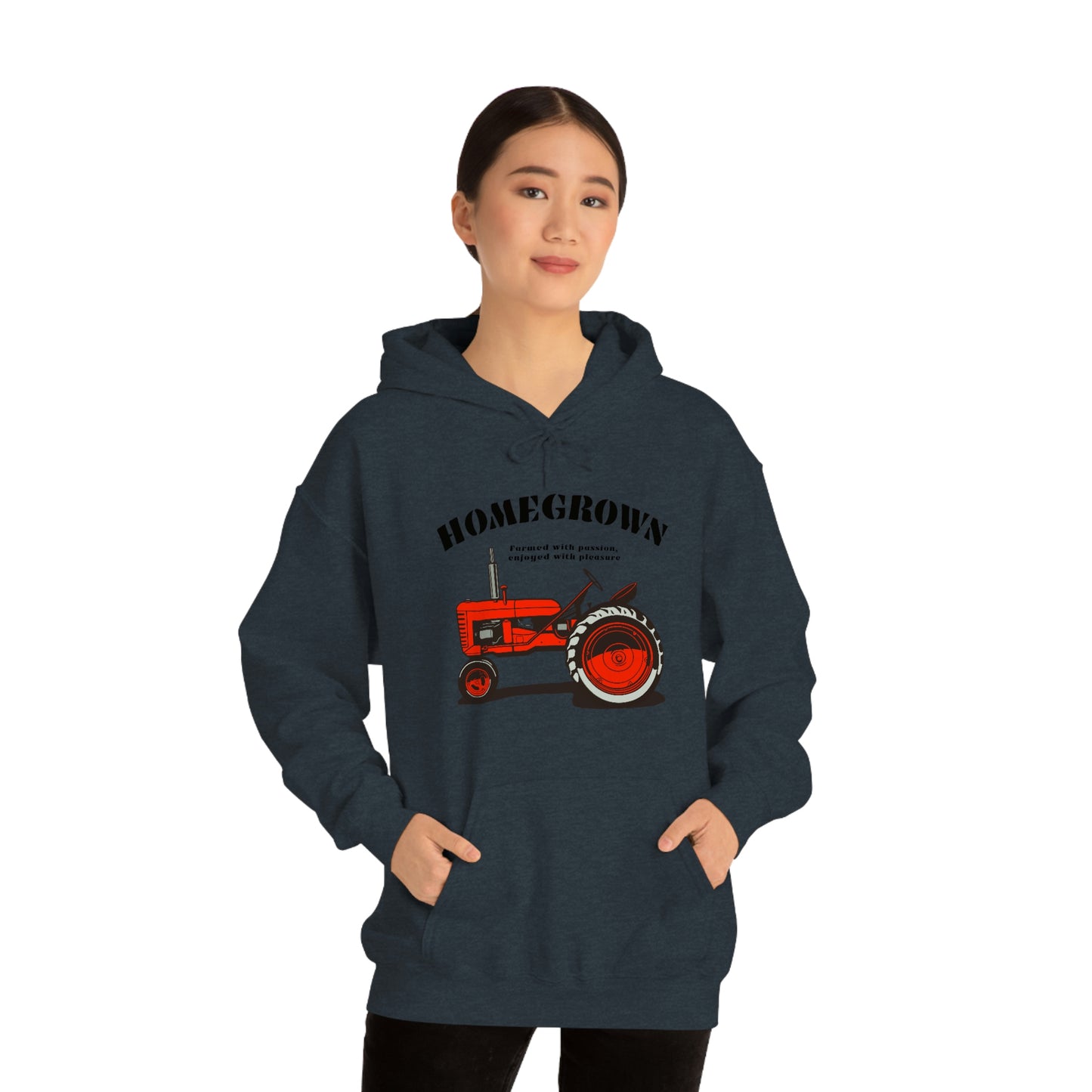 Unisex Heavy Blend™ Hooded Sweatshirt Farm Edition Passion