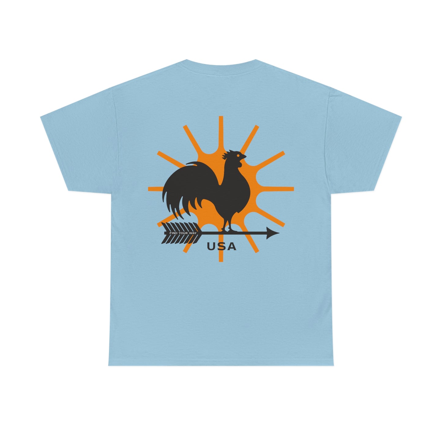 Unisex Heavy Cotton Tee - Farm Edition Rooster